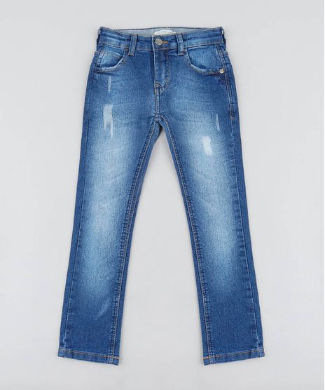Calca-Jeans-Infantil-Skinny-com-Puidos-Azul-Medio-9459822-Azul_Medio_1