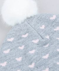 Kit-de-Gorro-Infantil-Estampado-com-Pompom---Luva-Cinza-Mescla-9358237-Cinza_Mescla_5