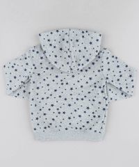 Blusao-Infantil-Estampado-de-Estrelas-com-Capuz-em-Moletom-Cinza-Mescla-9362174-Cinza_Mescla_2