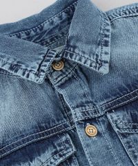 Camisa-Jeans-Infantil-com-Bolsos-Manga-Curta-Azul-Medio-9487248-Azul_Medio_3