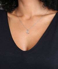 Colar-Feminino-com-Pingente-de-Lua-com-Strass-Prateado-9435985-Prateado_2