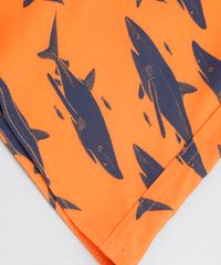 Bermuda-Surf-Infantil-Estampada-de-Tubaroes-Laranja-9519914-Laranja_3