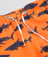 Bermuda-Surf-Infantil-Estampada-de-Tubaroes-Laranja-9519914-Laranja_4