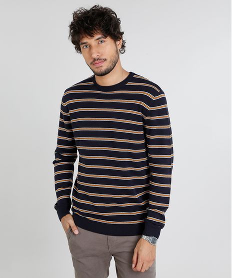 Sueter-Masculino-Listrado-em-Trico-Azul-Marinho-1-9364115-Azul_Marinho_1_1