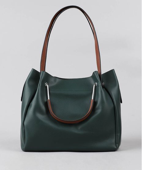 Bolsa-de-Ombro-Feminina-Grande-Verde-9387653-Verde_1