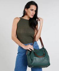 Bolsa-de-Ombro-Feminina-Grande-Verde-9387653-Verde_2