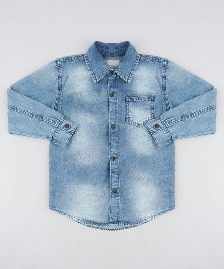 Camiseta-Jeans-Infantil-com-Bolso-Manga-Longa-Azul-Medio-9506034-Azul_Medio_1 Camiseta-Jeans-Infantil-com-Bolso-Manga-Longa-Azul-Medio-9506034-Azul_Medio_1