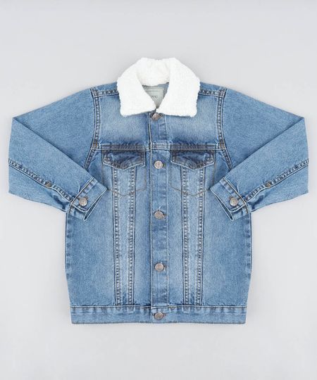 comprar jaqueta jeans infantil