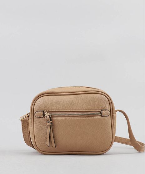 Bolsa-Feminina-Transversal-Pequena-com-Bolso-Bege-8873284-Bege_1