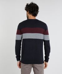 Sueter-Masculino-em-Trico-com-Listras-Azul-Marinho-9364115-Azul_Marinho_2