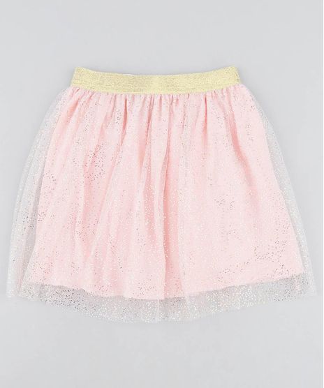 Saia-Infantil-em-Tule-Estampado-de-Poa-Metalizado-Rosa-Claro-9464366-Rosa_Claro_1