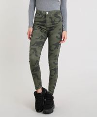 Calca-Feminina-Super-Skinny-Estampada-Camuflada-Verde-Militar-9453714-Verde_Militar_1