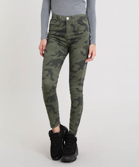 Calca-Feminina-Super-Skinny-Estampada-Camuflada-Verde-Militar-9453714-Verde_Militar_1 Calca-Feminina-Super-Skinny-Estampada-Camuflada-Verde-Militar-9453714-Verde_Militar_1