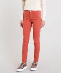 Calca-Feminina-Skinny-com-Bolsos-Cobre-9453687-Cobre_1