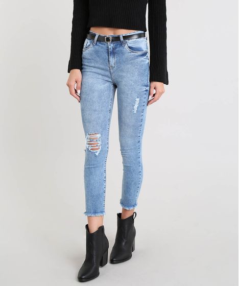cintos femininos para usar com calça jeans