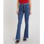 Calca-Jeans-Feminina-Sawary-Flare-com-Barra-Desfiada-e-Cinto-Azul-Medio-9509350-Azul_Medio_1