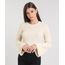 Sueter-Feminino-Cropped-em-Trico-Manga-Sino-Decote-Redondo-Bege-Claro-9345253-Bege_Claro_1
