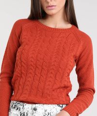 Sueter-Feminino-em-Trico-Decote-Redondo-Cobre-9358880-Cobre_4