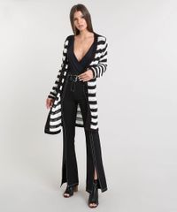 Capa-Feminina-Longa-Listrada-em-Trico-Preta-9350778-Preto_3