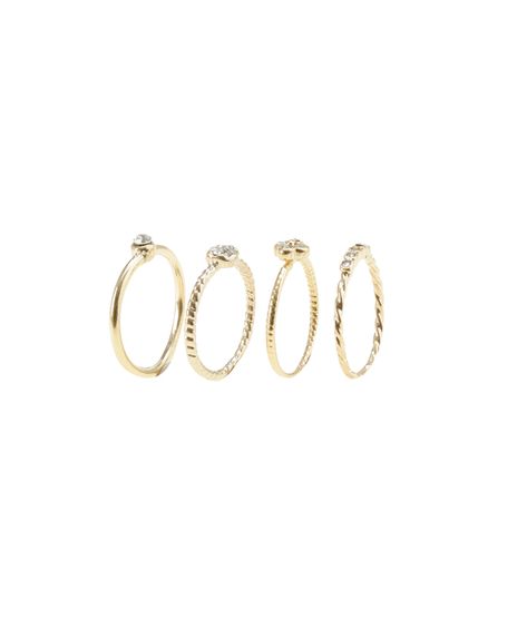 Kit-de-4-Aneis-com-Strass-Dourado-8429123-Dourado_1
