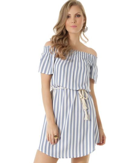Vestido-Listrado-com-Cinto-Azul-Claro-8430788-Azul_Claro_1 Vestido-Listrado-com-Cinto-Azul-Claro-8430788-Azul_Claro_1