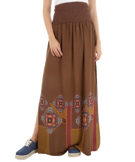 Saia-Longa-Estampada-Etnica-Marrom-8351343-Marrom_1