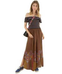 Saia-Longa-Estampada-Etnica-Marrom-8351343-Marrom_3