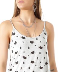 Regata-Estampada-de-Gatinhos-Cinza-Mescla-8454136-Cinza_Mescla_4