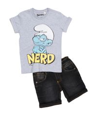 Camiseta-Os-Smurfs-Cinza-Mescla-8465640-Cinza_Mescla_3