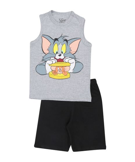Conjunto-Tom---Jerry-de-Regata-Cinza---Bermuda-Preta-8484317-Preto_1