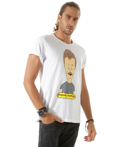 Camiseta-Flame--Beavis-and-Butt-Head--Branca-8441261-Branco_1