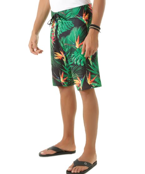 Bermuda-Estampada-de-Folhagem-Verde-8407703-Verde_1