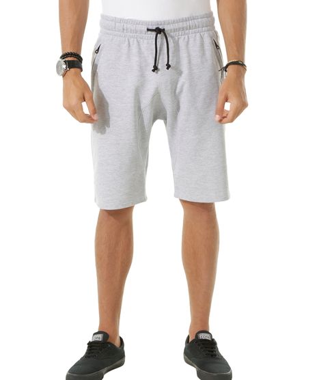 Bermuda-Relaxed-em-Moletom-Cinza-Mescla-8431674-Cinza_Mescla_1