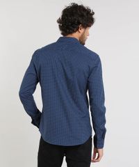 Camisa-Masculina-Slim-Estampada-Poa-Manga-Longa-Azul-Marinho-9167872-Azul_Marinho_2