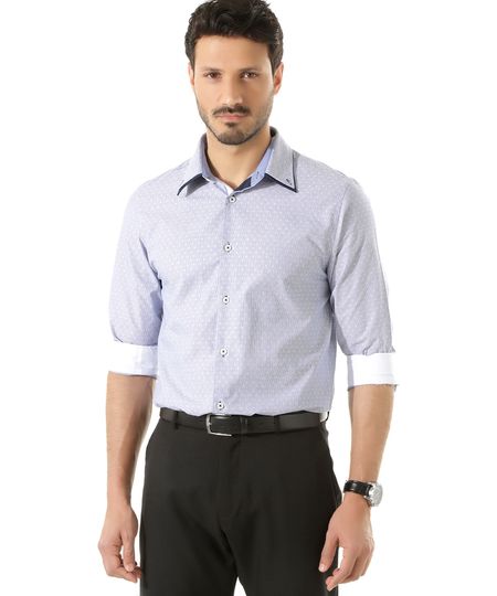 Camisa-Social-Slim-Estampada-Azul-8303373-Azul_1 Camisa-Social-Slim-Estampada-Azul-8303373-Azul_1