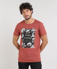 Camiseta-Masculina-Slim-Fit--Dark-Nature--Manga-Curta-Gola-Careca-Cobre-9455585-Cobre_1