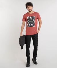 Camiseta-Masculina-Slim-Fit--Dark-Nature--Manga-Curta-Gola-Careca-Cobre-9455585-Cobre_3