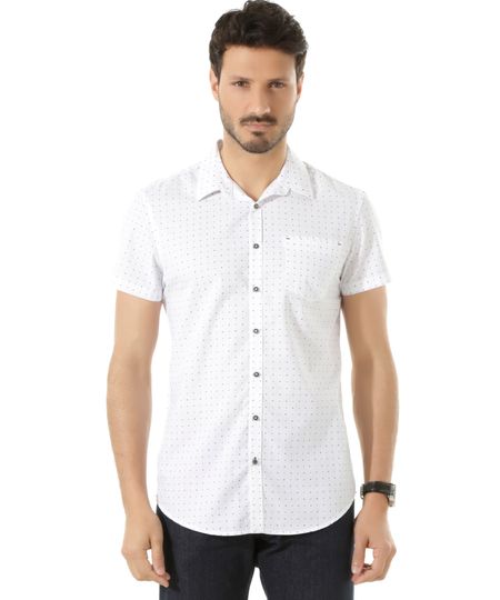 Camisa-Social-Slim-Estampada-Branca-8389677-Branco_1 Camisa-Social-Slim-Estampada-Branca-8389677-Branco_1