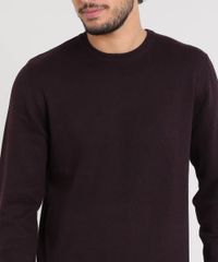 Sueter-Masculino-Basico-em-Trico-Vinho-9364114-Vinho_4