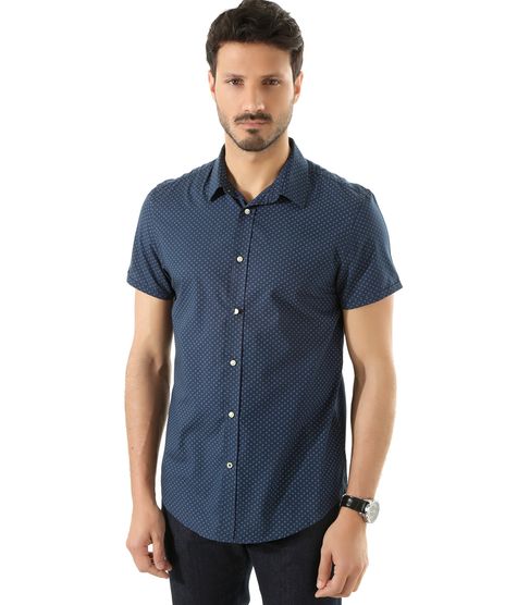 Camisa-Social-Slim-Estampada-Azul-Marinho-8389663-Azul_Marinho_1