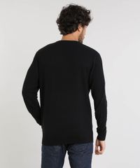 Sueter-Masculino-Basico-em-Trico-Preto-9364112-Preto_2