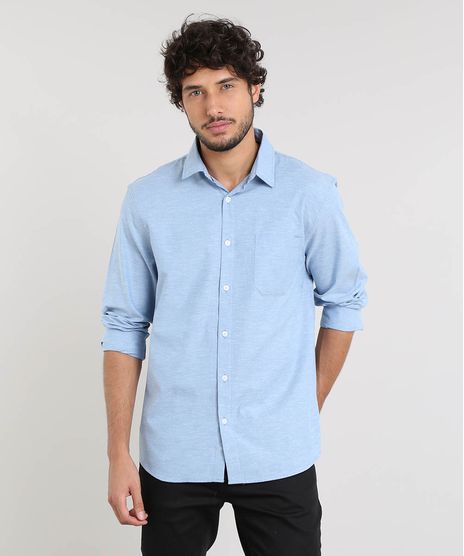 Camisa-Masculina-Relaxed-Manga-Longa-Azul-Claro-9466514-Azul_Claro_1
