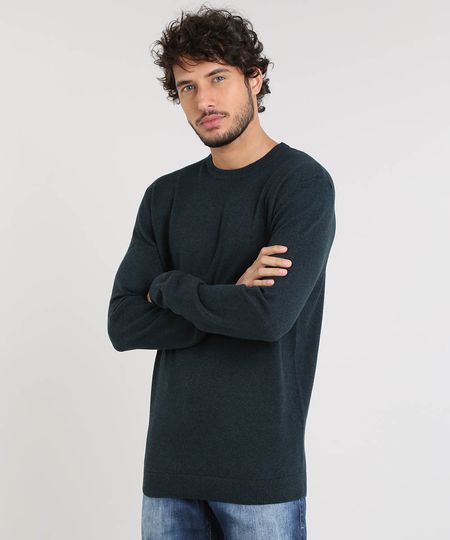Sueter-Masculino-Basico-em-Trico-Verde-Escuro-9364114-Verde_Escuro_1 Sueter-Masculino-Basico-em-Trico-Verde-Escuro-9364114-Verde_Escuro_1