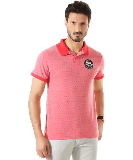 Polo-Estampada-de-Poa-com-Bordado-Vermelha-8437447-Vermelho_1