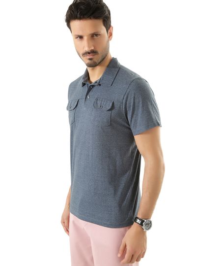Polo-com-Bolso-Chumbo-8437601-Chumbo_1 Polo-com-Bolso-Chumbo-8437601-Chumbo_1