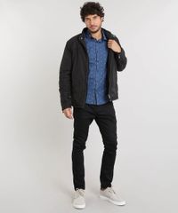 Camisa-Masculina-Slim-Estampada-Mini-Print-Manga-Longa-Azul-9253787-Azul_3