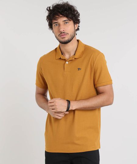 Polo-Masculina-Basica-em-Piquet-Manga-Curta-Caramelo-9449830-Caramelo_1 Polo-Masculina-Basica-em-Piquet-Manga-Curta-Caramelo-9449830-Caramelo_1