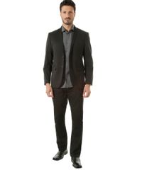 Camisa-Social-Slim-Estampada-de-Poa-Chumbo-8302708-Chumbo_3