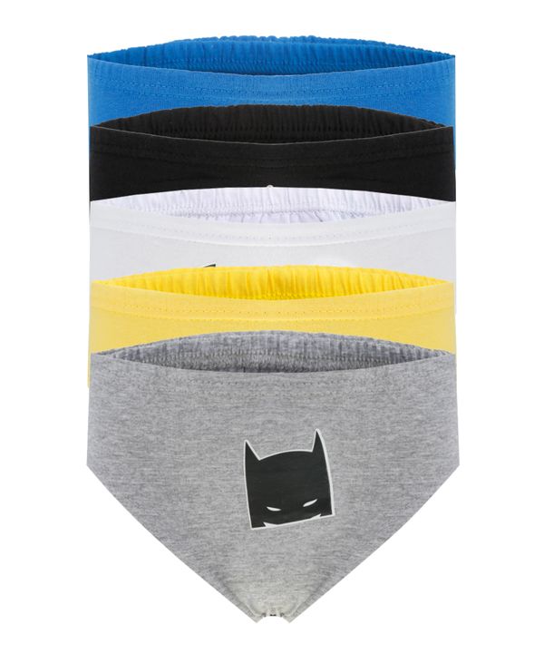 Kit de 5 Cuecas Batman Multicor 4