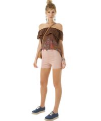 Short-Hot-Pant-Rosa-Claro-8453752-Rosa_Claro_3 Short-Hot-Pant-Rosa-Claro-8453752-Rosa_Claro_3